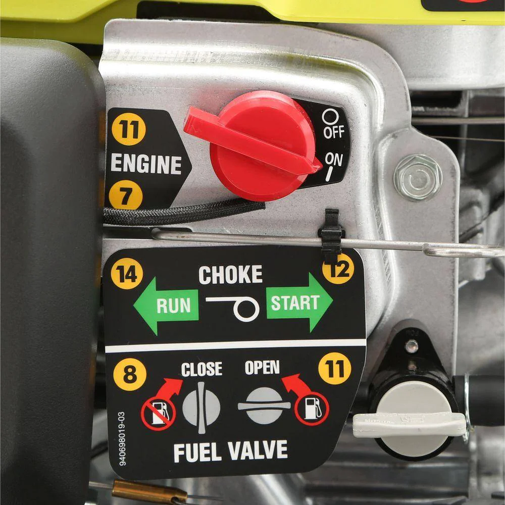 RYOBI 3,100 PSI 2.5 GPM Honda Gas Pressure Washer with Idle Down - Image 5