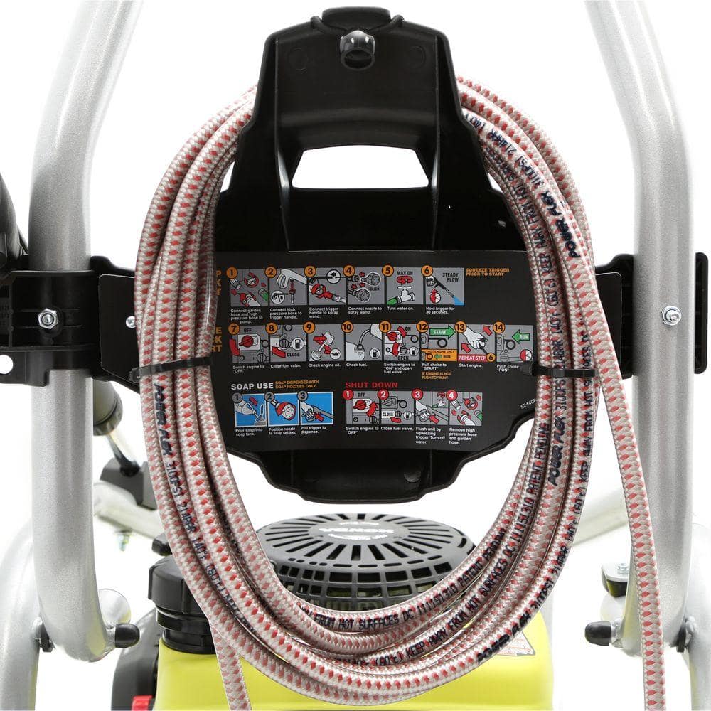 RYOBI 3,100 PSI 2.5 GPM Honda Gas Pressure Washer with Idle Down - Image 7