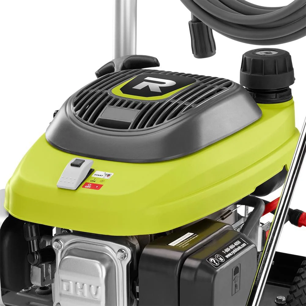 RYOBI 3,200 PSI 2.5 GPM ONE+ 18-Volt Electric Start Gas Pressure Washer - Image 4