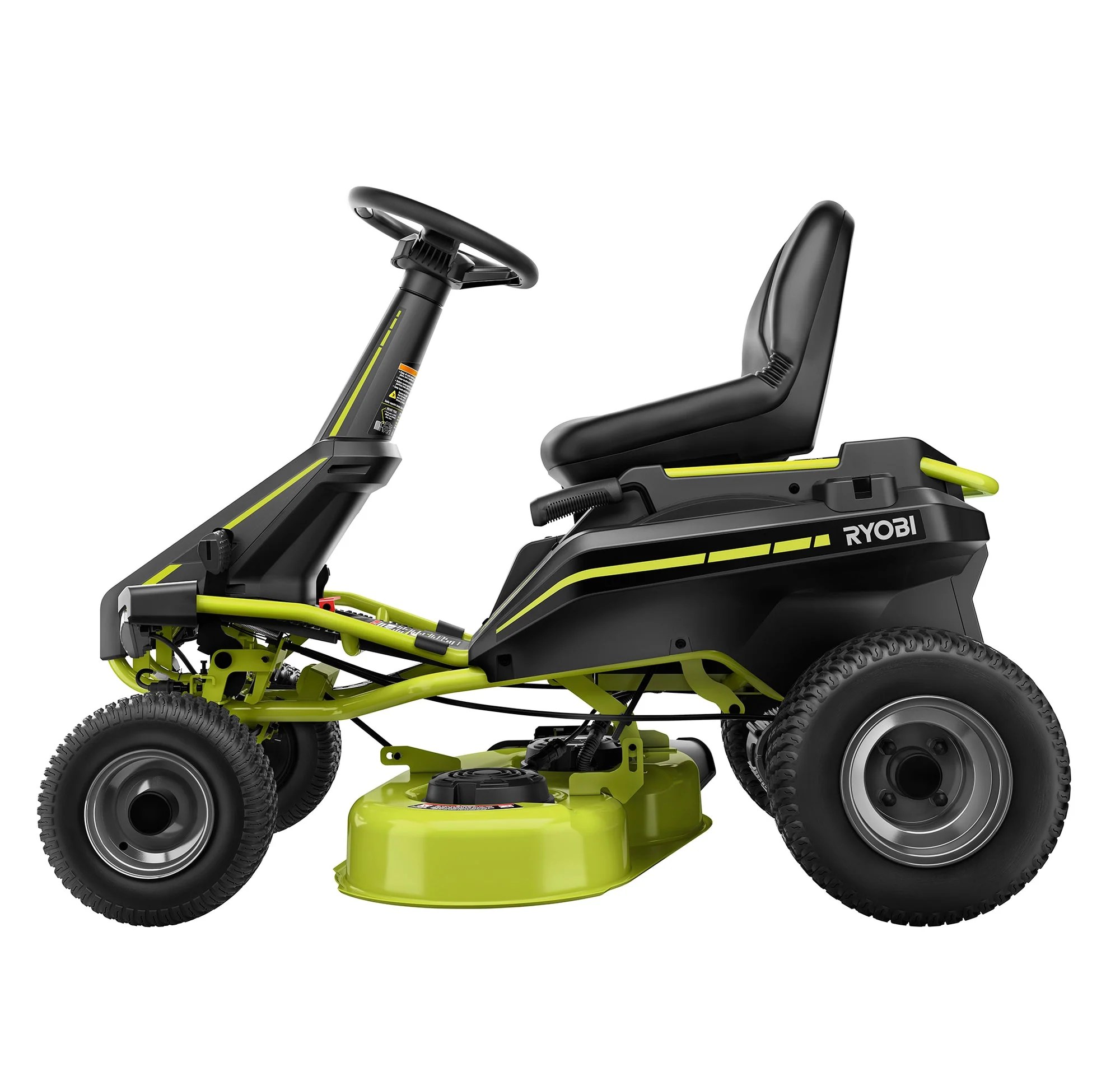 RYOBI 30 in. 50 Ah Battery Electric Rear Engine Riding Mower (RY48130) - Image 7