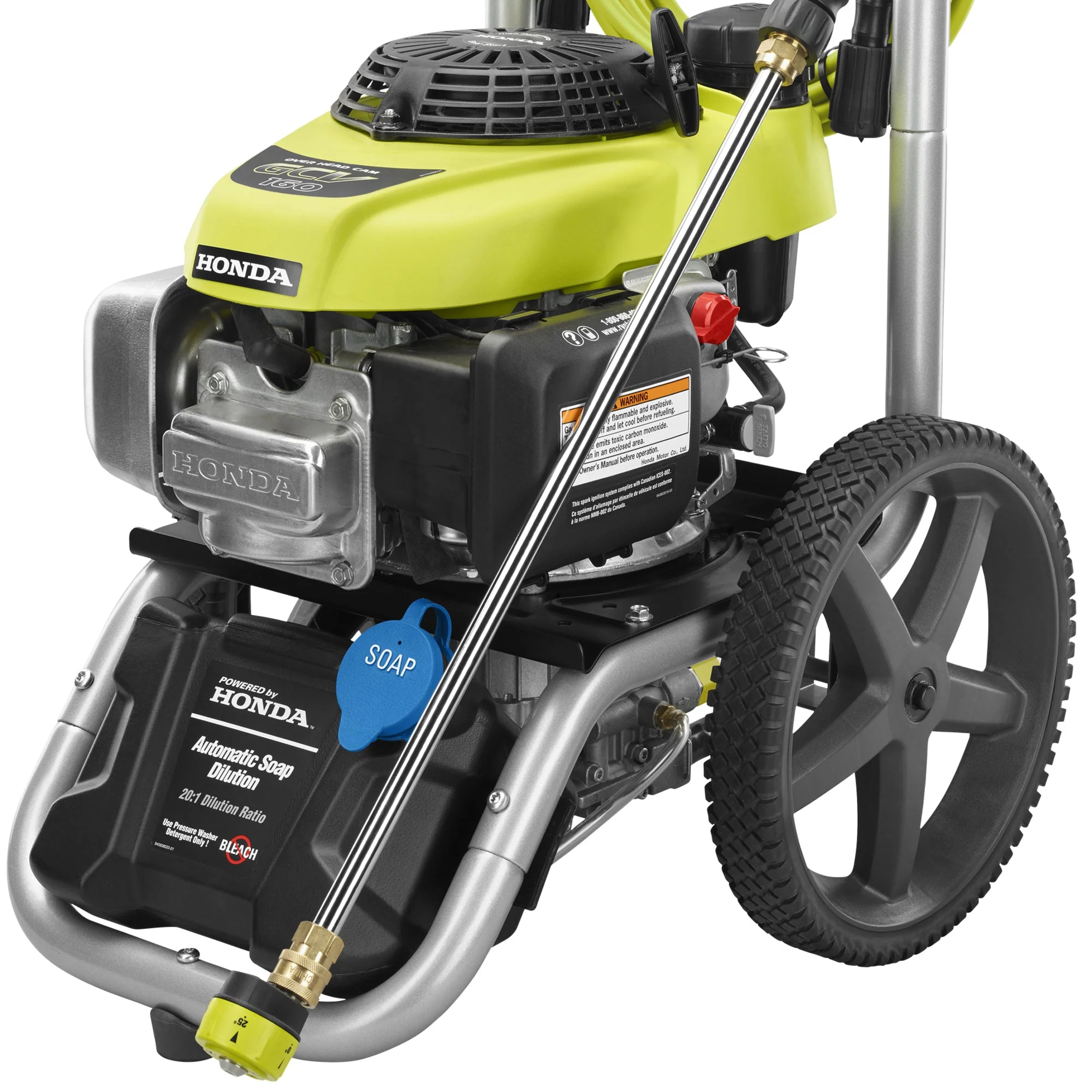 RYOBI 3000 PSI 2.3 GPM Honda Gas Pressure Washer (RY803001) - Image 2