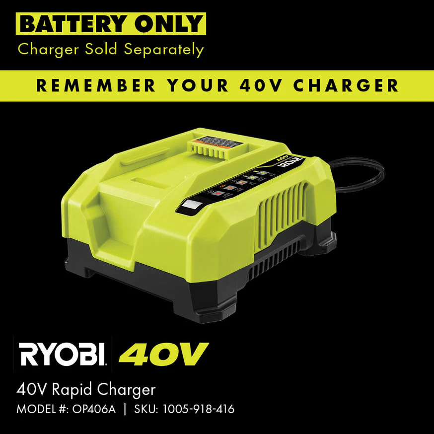 RYOBI 40-Volt Lithium-Ion 2.0 Ah Battery - Image 8