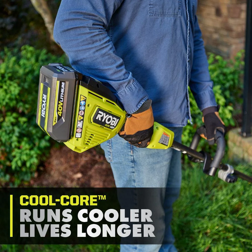 RYOBI 40-Volt Lithium-Ion 4.0 Ah Battery and Charger - Image 6