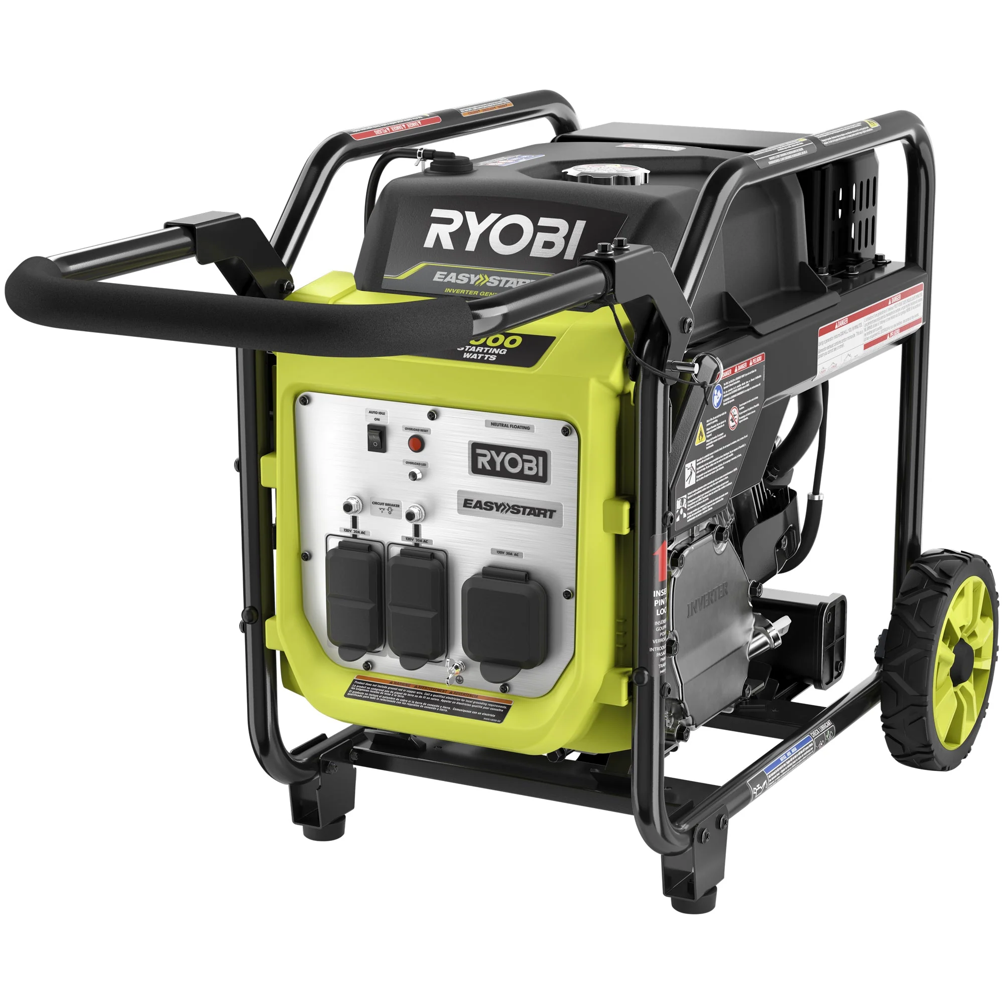RYOBI 4000-Watt Gasoline Powered Digital Inverter Generator - Image 4