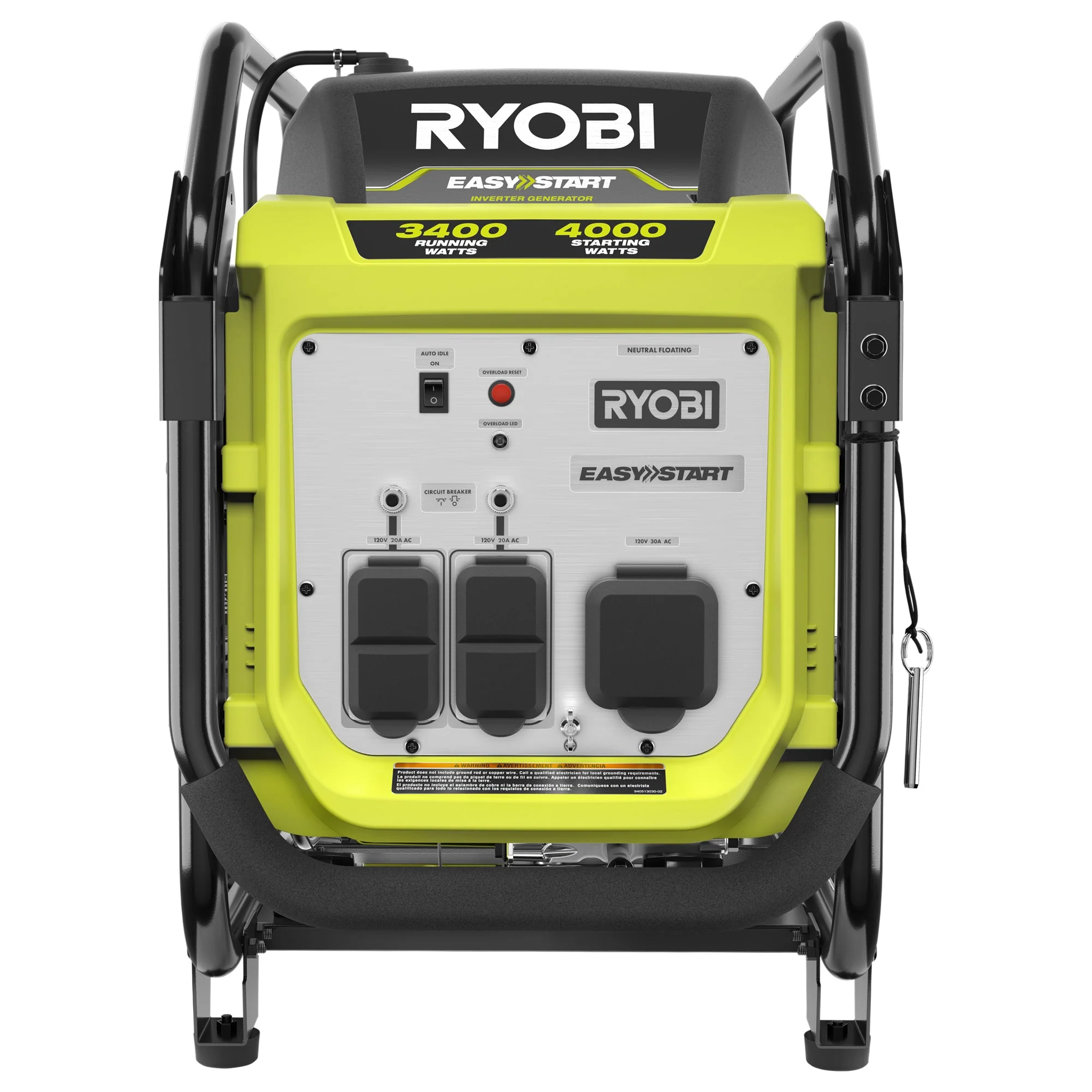 RYOBI 4000-Watt Gasoline Powered Digital Inverter Generator - Image 5