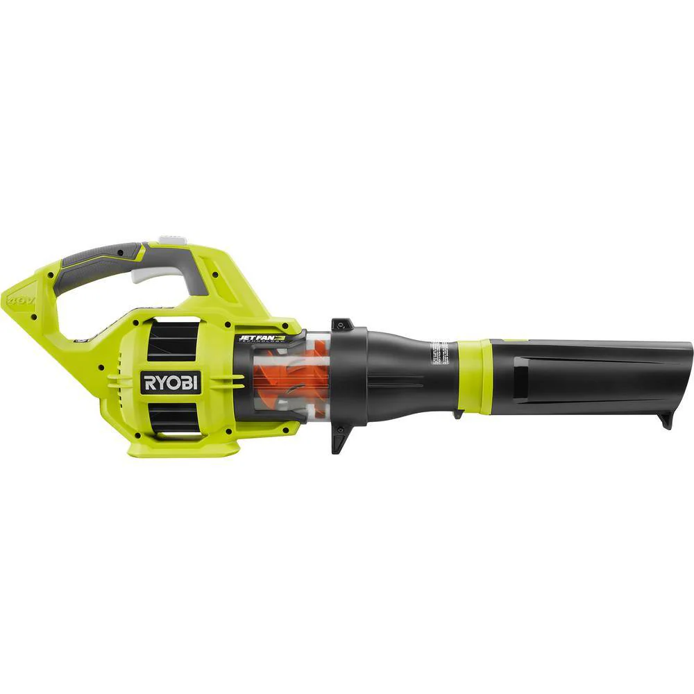 RYOBI 40V 110 MPH 480 CFM Variable-Speed Turbo Lithium-Ion Cordless Jet Fan Leaf Blower (Tool Only) - Image 6