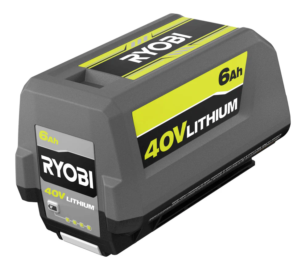RYOBI 40V 18 in. 2-in-1 Cordless Push Lawn Mower Kit with 6.0Ah Lithium Battery and Charger - Image 8