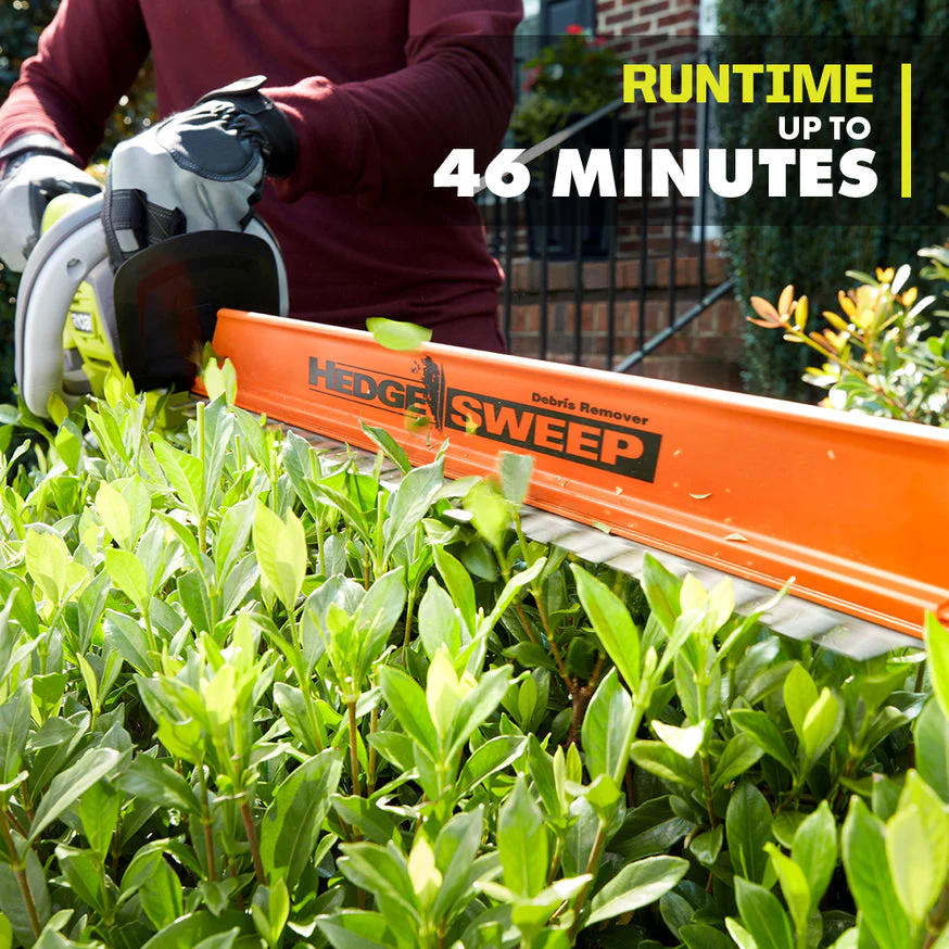 RYOBI 40V 24 in. Cordless Hedge Trimmer Kit with 2.0 Ah Battery and Charger - Image 6