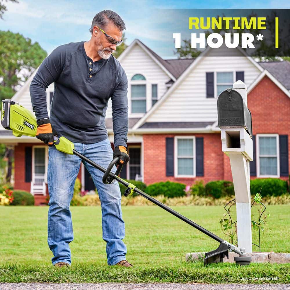 RYOBI 40V Expand-It Attachment Capable Cordless String Trimmer (Tool Only) - Image 5