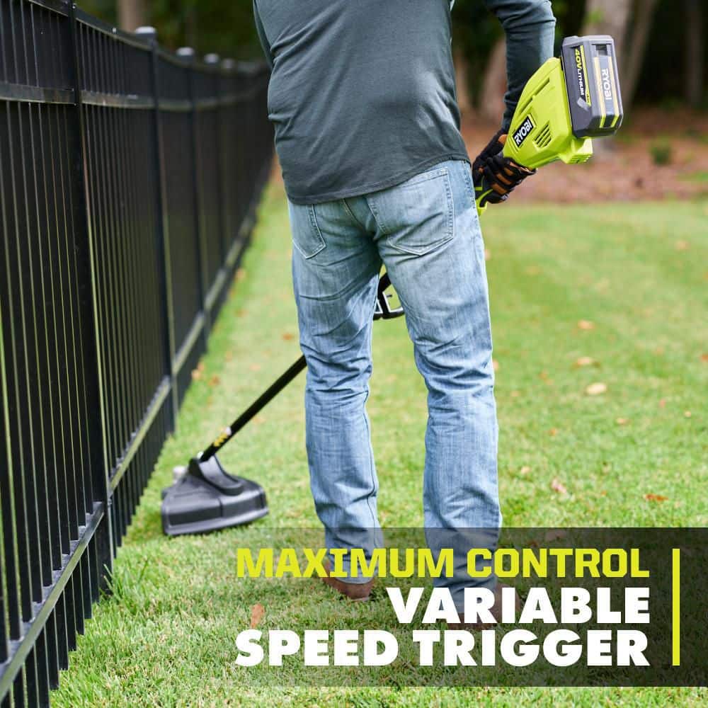 RYOBI 40V Expand-It Attachment Capable Cordless String Trimmer (Tool Only) - Image 7