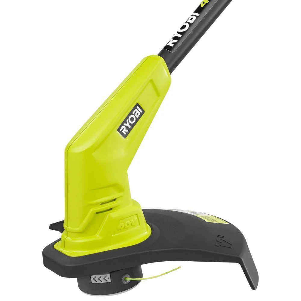 RYOBI 40V Lithium-Ion Cordless String Trimmer – 2.0 Ah Battery and Charger Included (12 in.) - Image 5