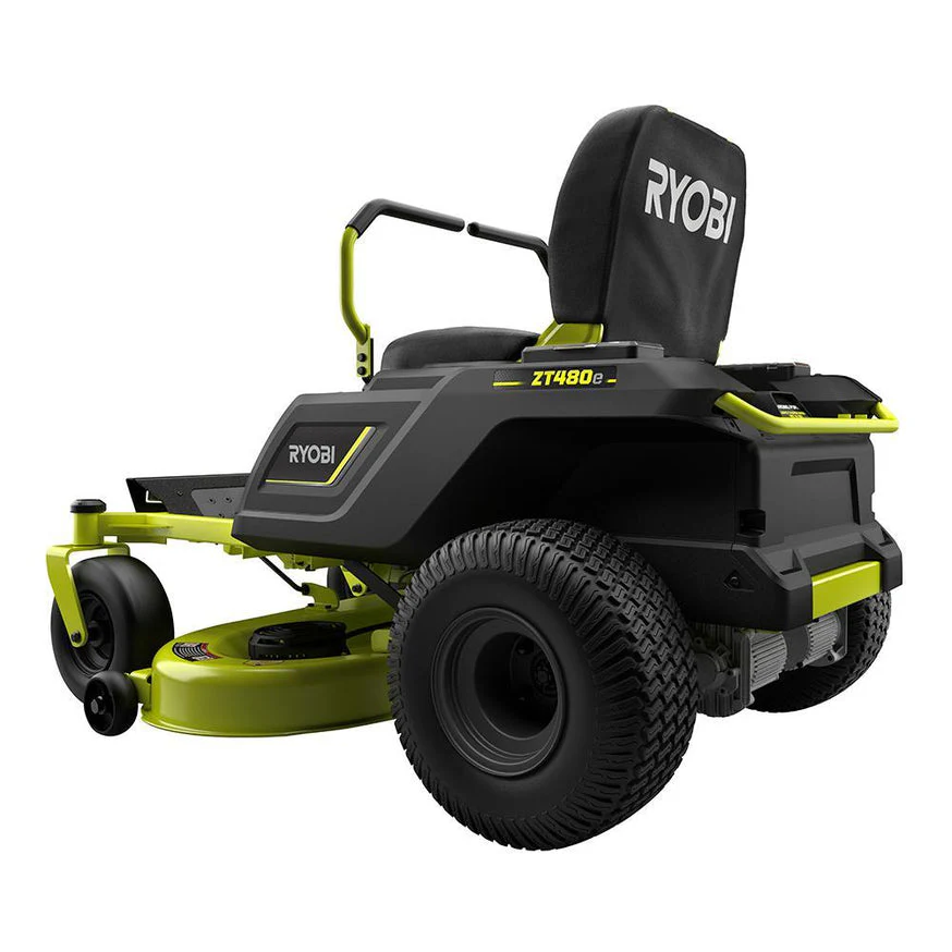 RYOBI 42 in. 100 Ah Battery Electric Riding Zero Turn Mower - Image 3