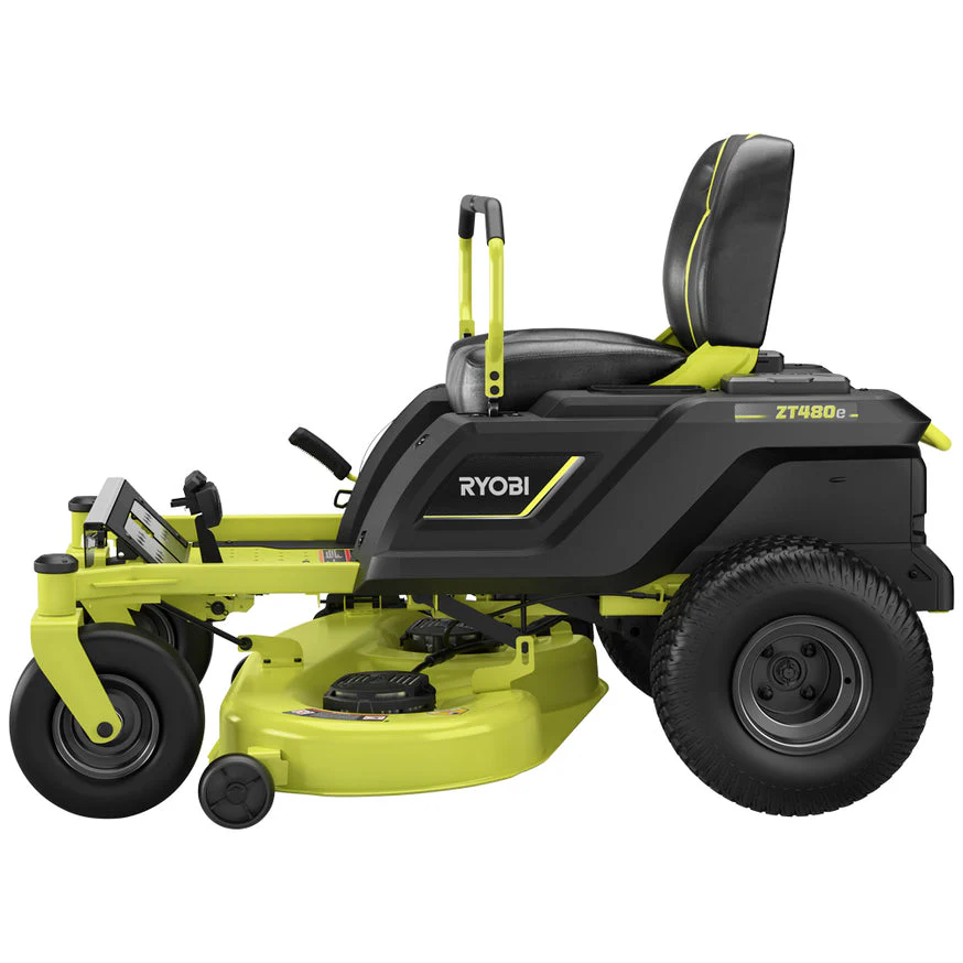 RYOBI 42 in. 100 Ah Battery Electric Riding Zero Turn Mower - Image 4