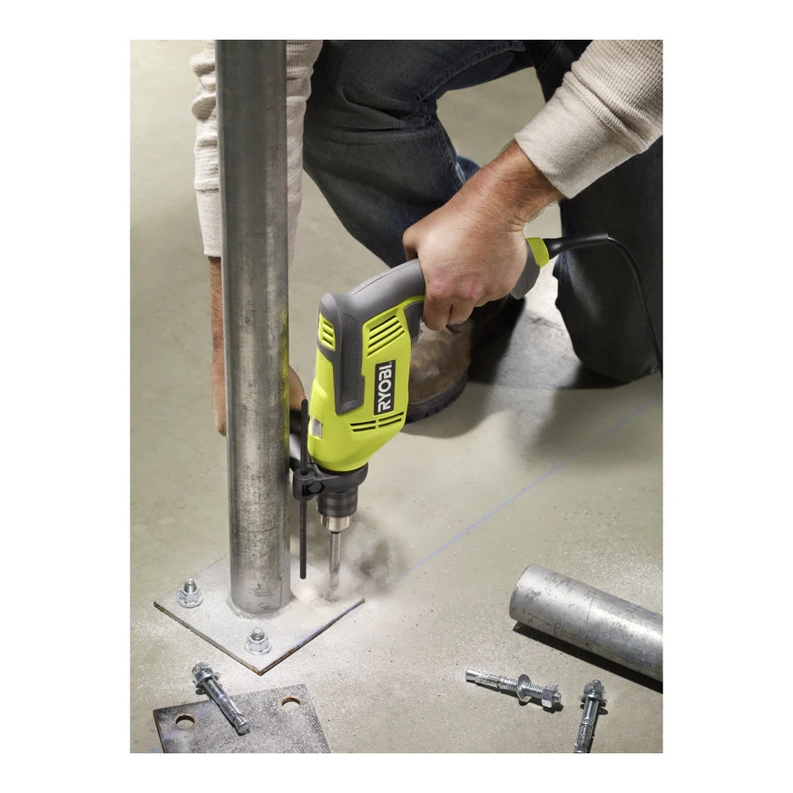 RYOBI 6.2 Amp Corded 5/8 in. Variable Speed Hammer Drill (D620H) - Image 4