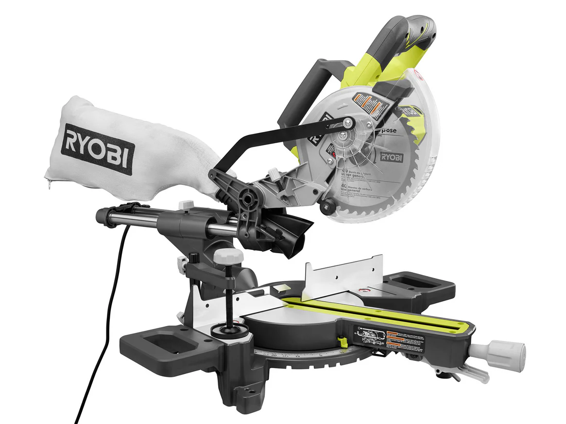 RYOBI 7-1/4 in. Compound Sliding Miter Saw (TSS702) - Image 7