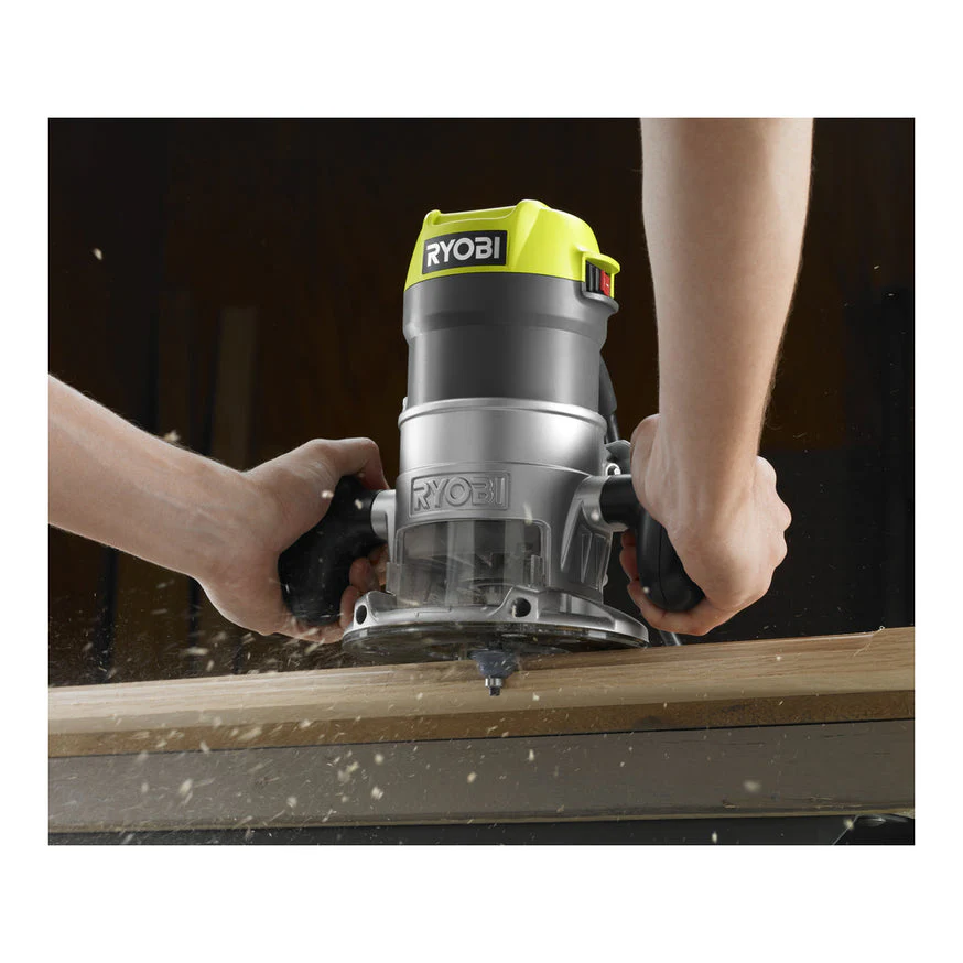 RYOBI 8.5 Amp 1-1/2 Peak HP Fixed Base Router (R1631K) - Image 4