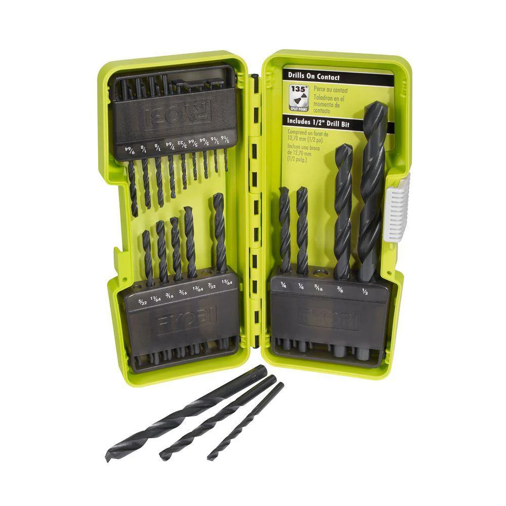 RYOBI Black Oxide Drill Bit Set (21-Piece) - Image 4