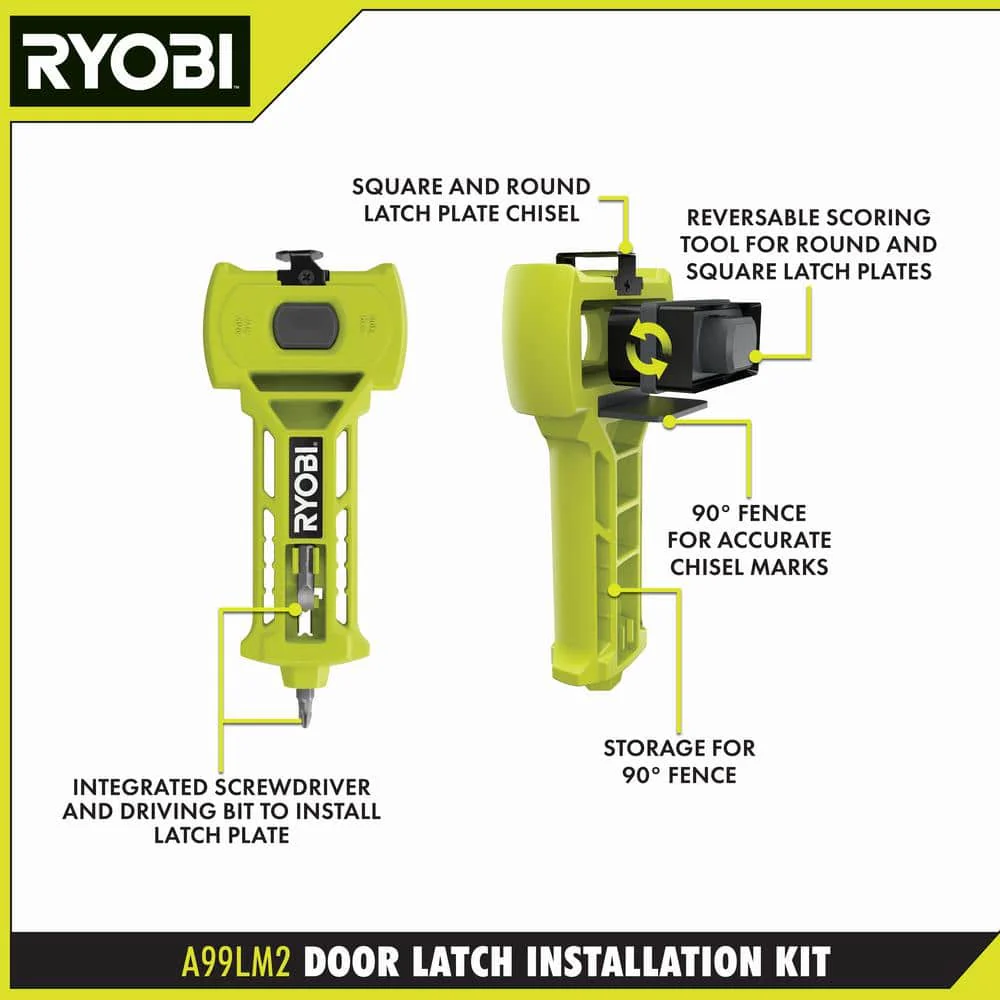 RYOBI Door Latch Installation Kit (A99LM2) - Image 3