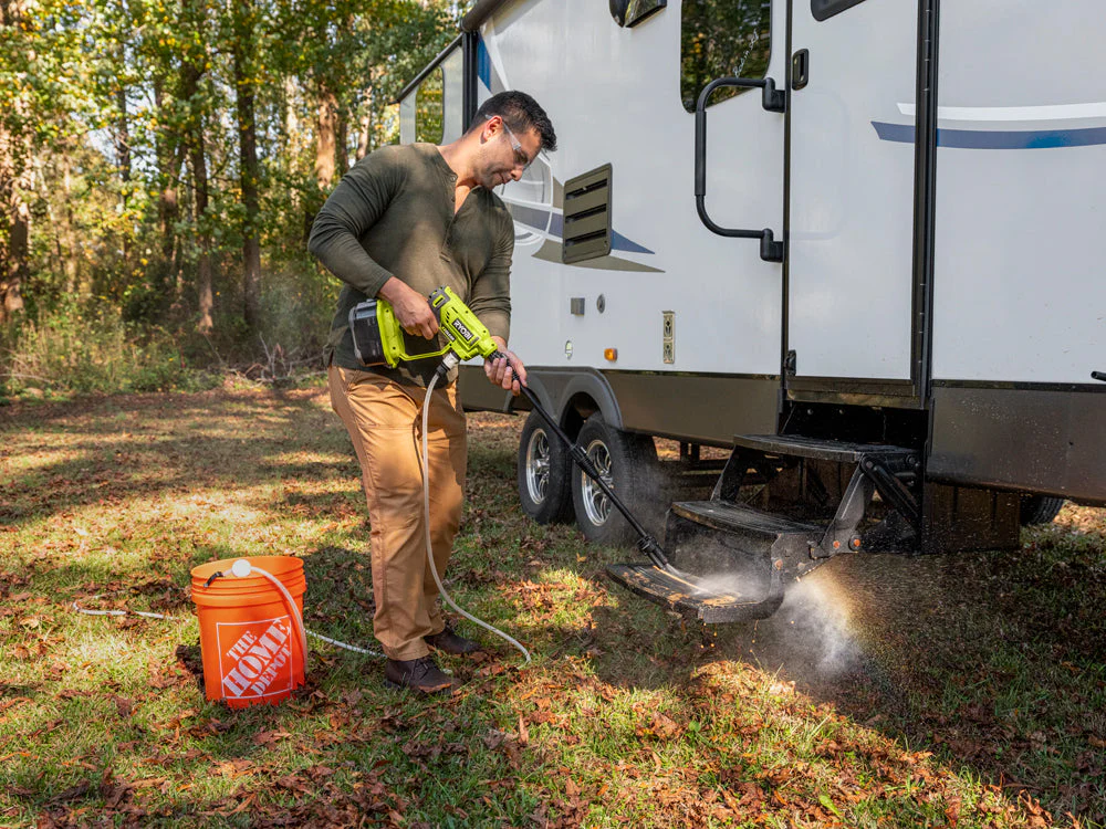 RYOBI ONE+ 18-Volt 320 PSI 0.8 GPM Cold Water Cordless Power Cleaner (Tool Only) - Image 8