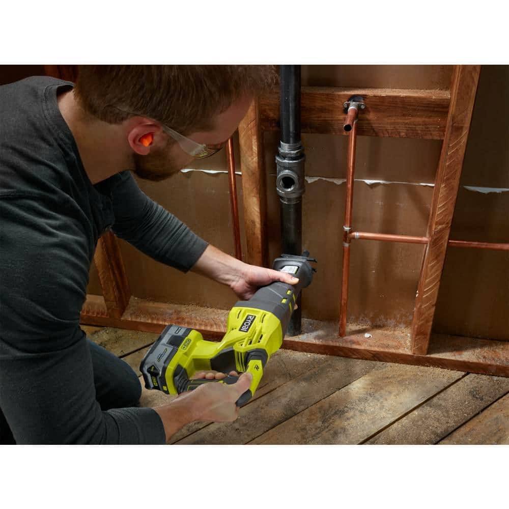 RYOBI ONE+ 18-Volt Cordless Reciprocating Saw (Tool-Only), P516 - Image 6