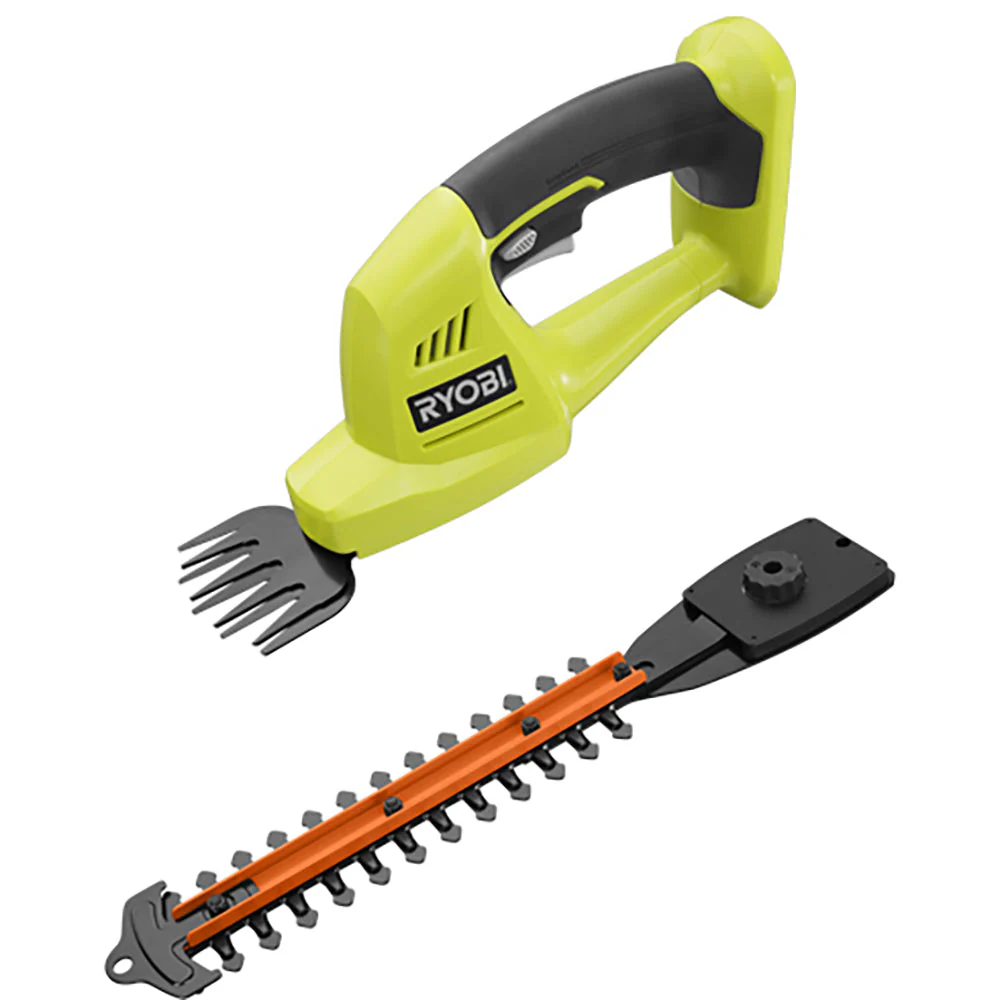 RYOBI ONE+ 18-Volt Lithium-Ion Cordless Grass Shear and Shrubber Trimmer (Tool Only)