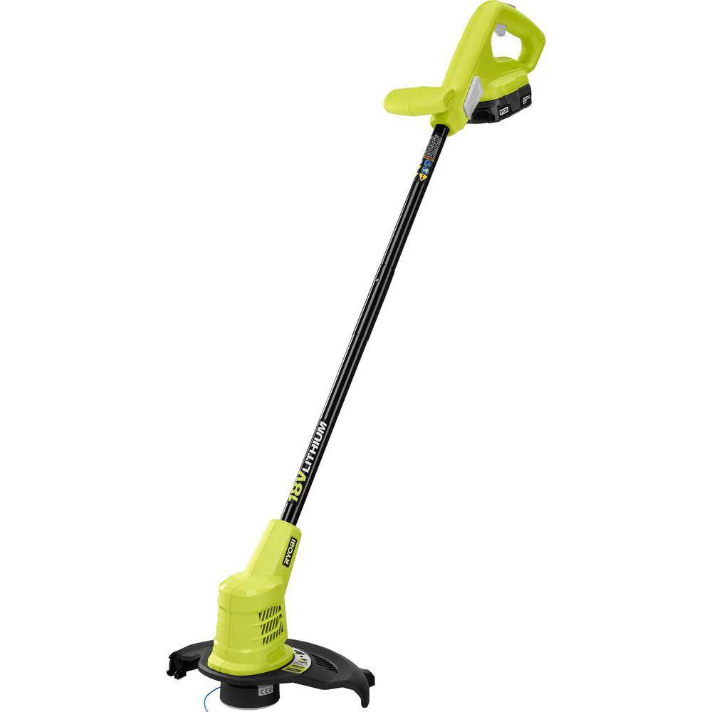 RYOBI ONE+ 18V 10 in. Cordless String Trimmer with 1.5 Ah Battery and Charger Included - Image 8