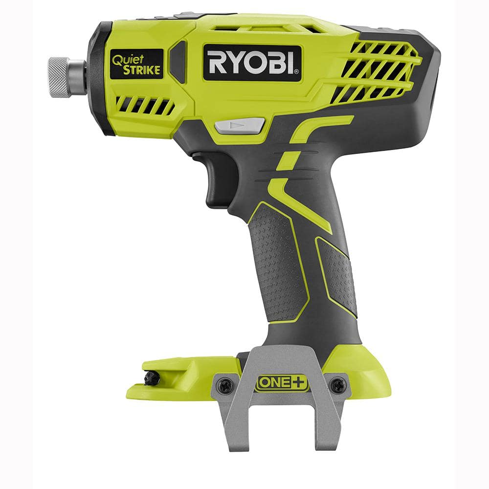 RYOBI ONE+ 18V Cordless 1/4 in. Hex QuietSTRIKE Pulse Driver (Tool-Only) with Belt Clip - Image 3