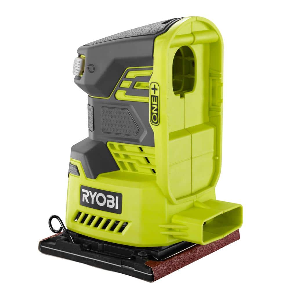 RYOBI ONE+ 18V Cordless 1/4 Sheet Sander (Tool-Only) with Dust Bag - Image 5