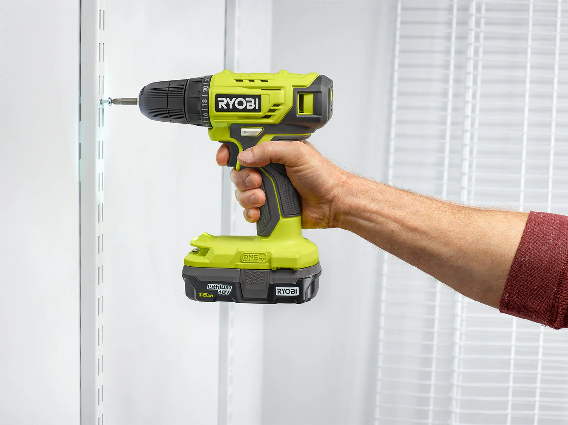 RYOBI ONE+ 18V Cordless 3/8 in. Drill/Driver Kit with 1.5 Ah Battery and Charger, Black Oxide Drill & Drive Set (31-Piece) - Image 3