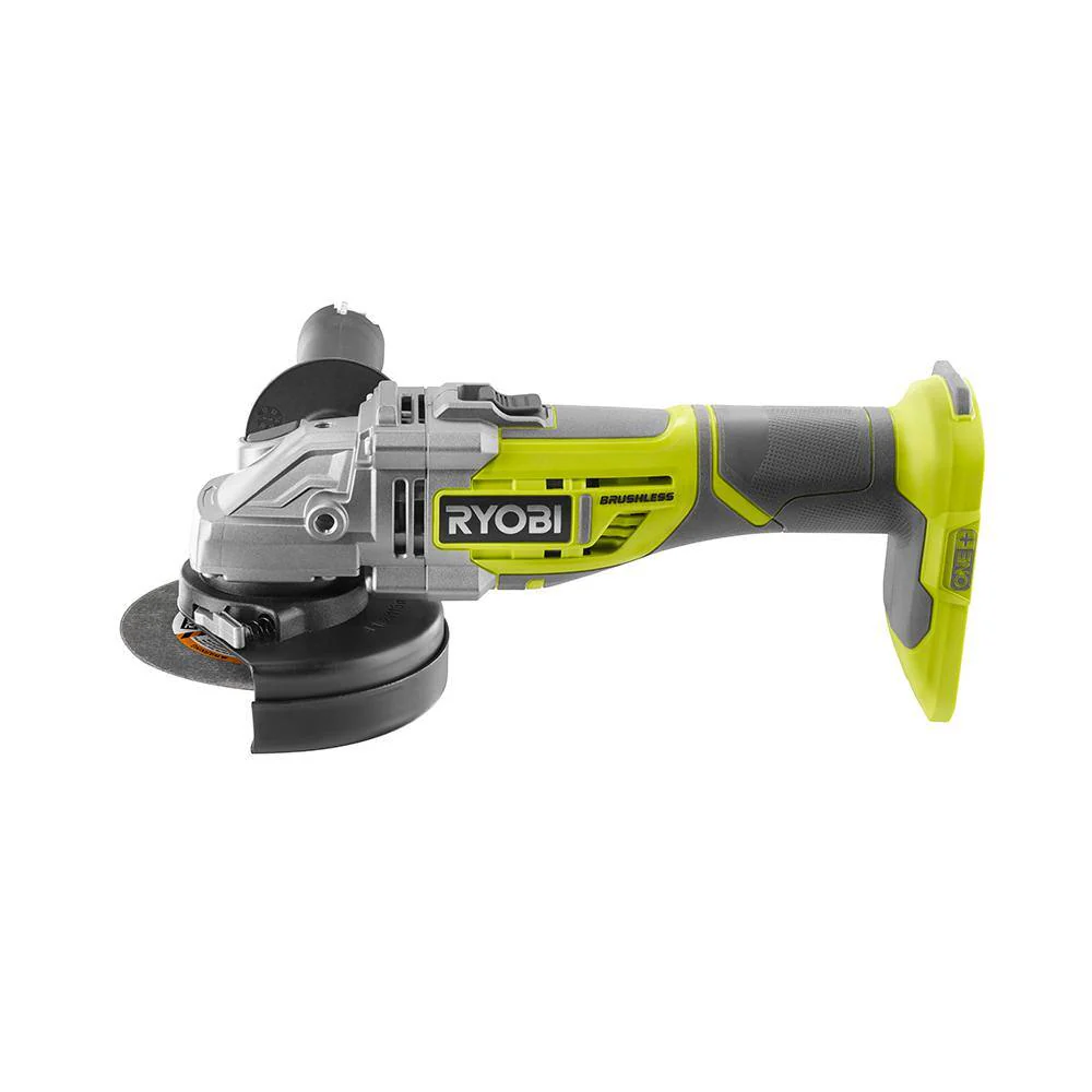 RYOBI ONE+ 18V Cordless Brushless 4-1/2 in. Cut-Off Tool/Angle Grinder (Tool Only) - Image 3