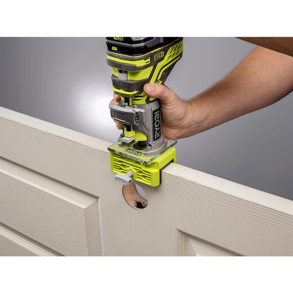 RYOBI ONE+ 18V Cordless Fixed Base Trim Router (Tool Only) with Tool-Free Depth Adjustment - Image 3