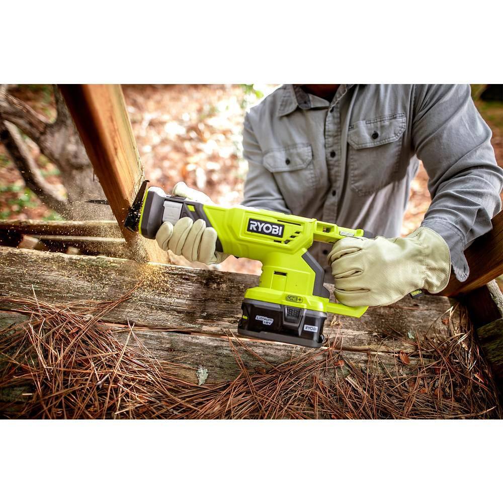 RYOBI ONE+ 18V Cordless Reciprocating Saw (Tool-Only), P519 - Image 6