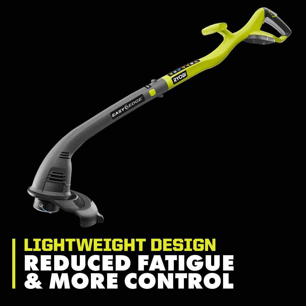 RYOBI ONE+ 18V Cordless String Trimmer/Edger Kit, 10 in. Cut Width with 1.5 Ah Battery and Charger (P2030) - Image 3