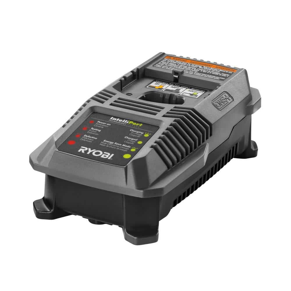 RYOBI ONE+ 18V Lithium-Ion 2.0 Ah Battery and Dual Chemistry IntelliPort Charger Kit - Image 7