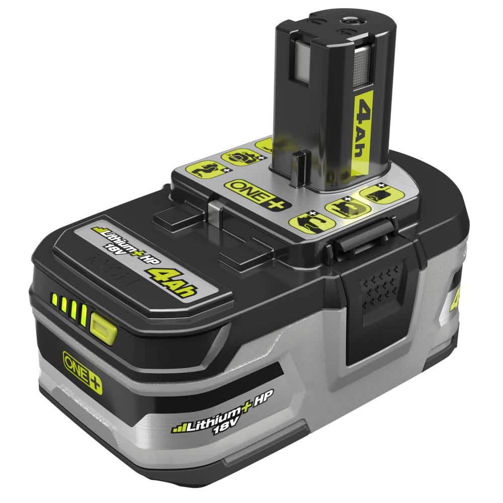 RYOBI ONE+ 18V Lithium-Ion 4.0 Ah LITHIUM+ HP High Capacity Battery (P192)