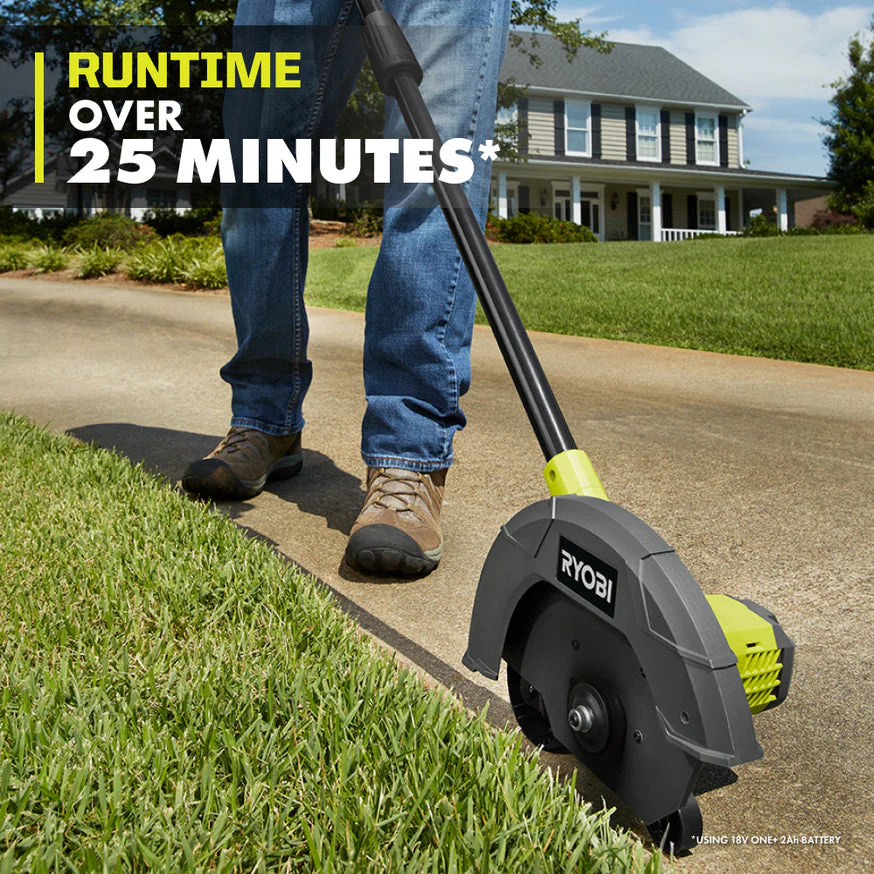 RYOBI ONE+ 9 in. 18-Volt Lithium-Ion Cordless Edger - 1.3 Ah Battery and Charger Included - Image 5