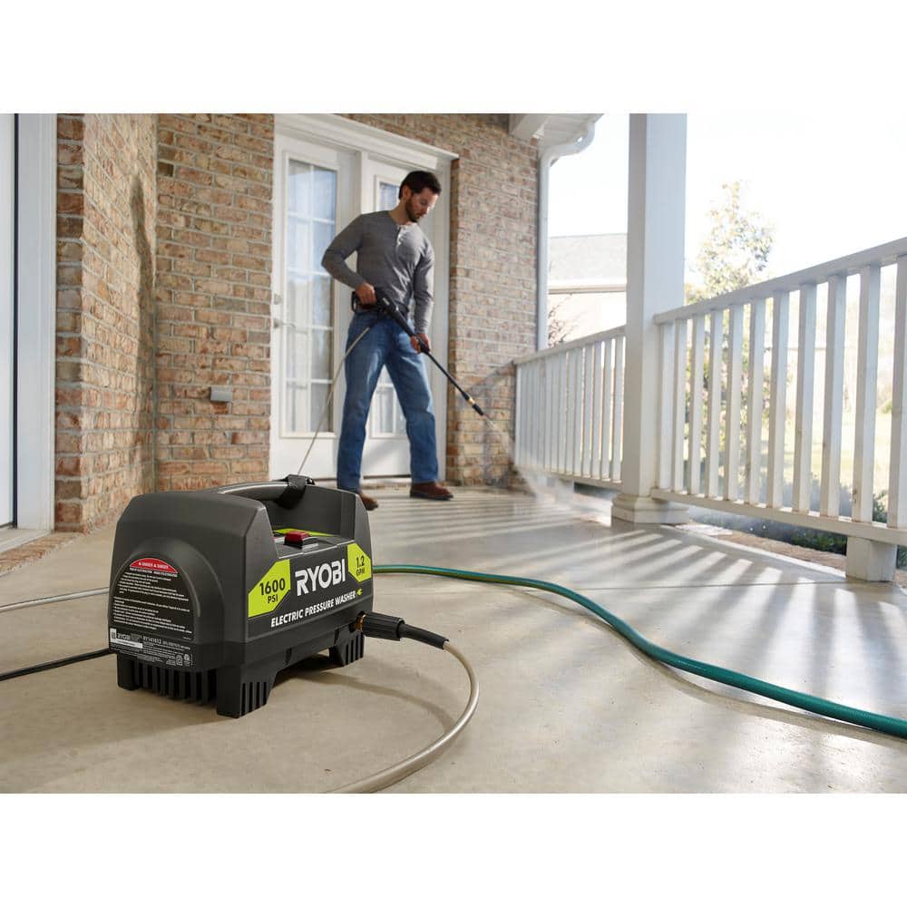 RYOBI Reconditioned 1600 PSI 1.2 GPM Corded Electric Pressure Washer (RY141612) - Image 8