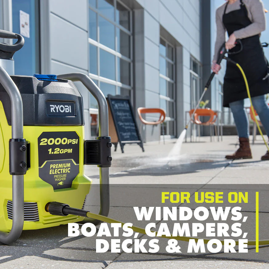 RYOBI Reconditioned 2000 PSI 1.2 GPM Electric Pressure Washer (RY142022) - Image 3