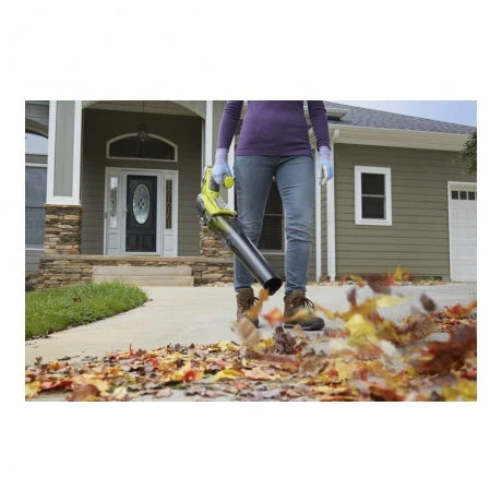 RYOBI Reconditioned ONE+ 18V Cordless Leaf Blower, 100 MPH, 280 CFM with 4.0 Ah Battery & Charger - Image 5