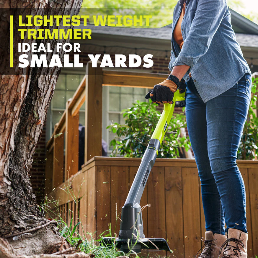 RYOBI Reconditioned ONE+ 18V Lithium-Ion Cordless String Trimmer/Edger Kit (Adjustable 8"–10" Cut Swath) - Image 6