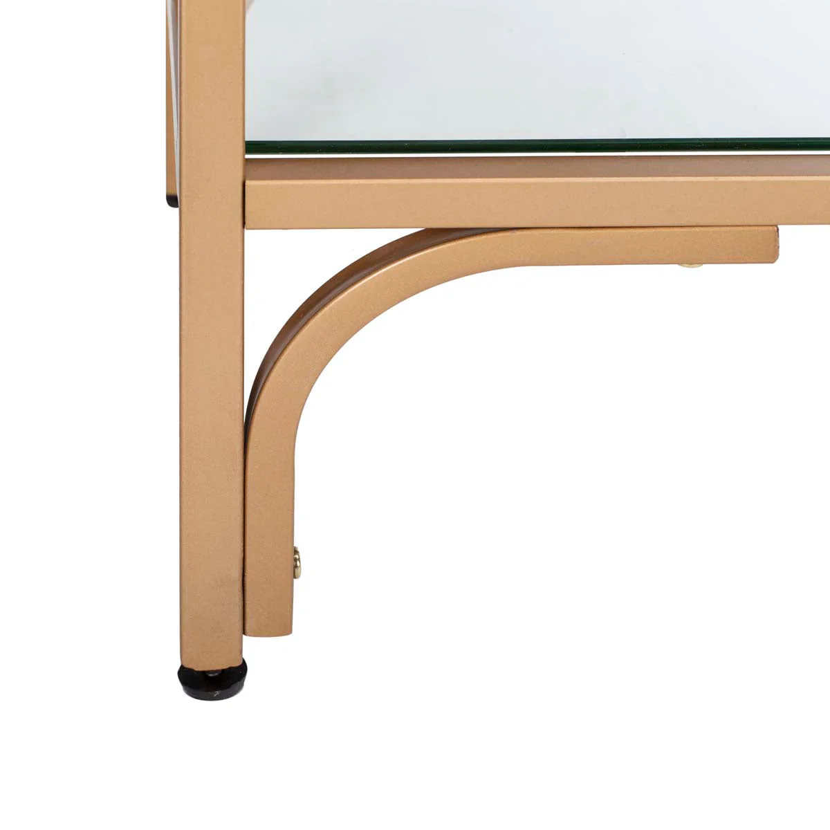 Safavieh Brooklyn Gold/Clear Metal Etagere, 7-Tier, 36 x 16 x 72 in. - Image 5