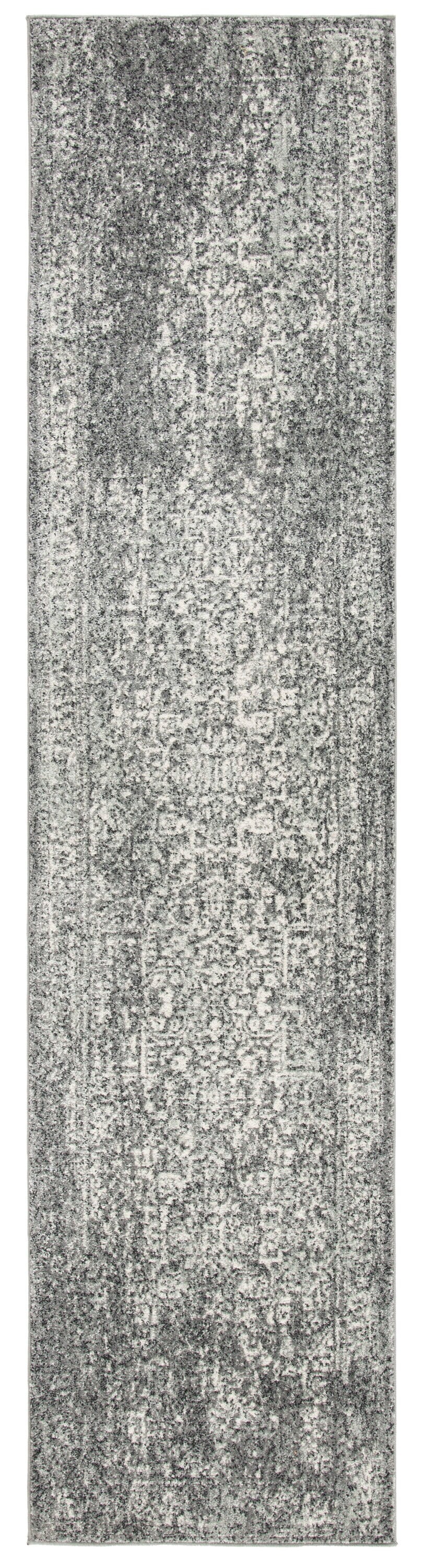 Safavieh Evoke Isla 2 x 5 Gray/Ivory Indoor Distressed/Overdyed Vintage Runner - Image 2