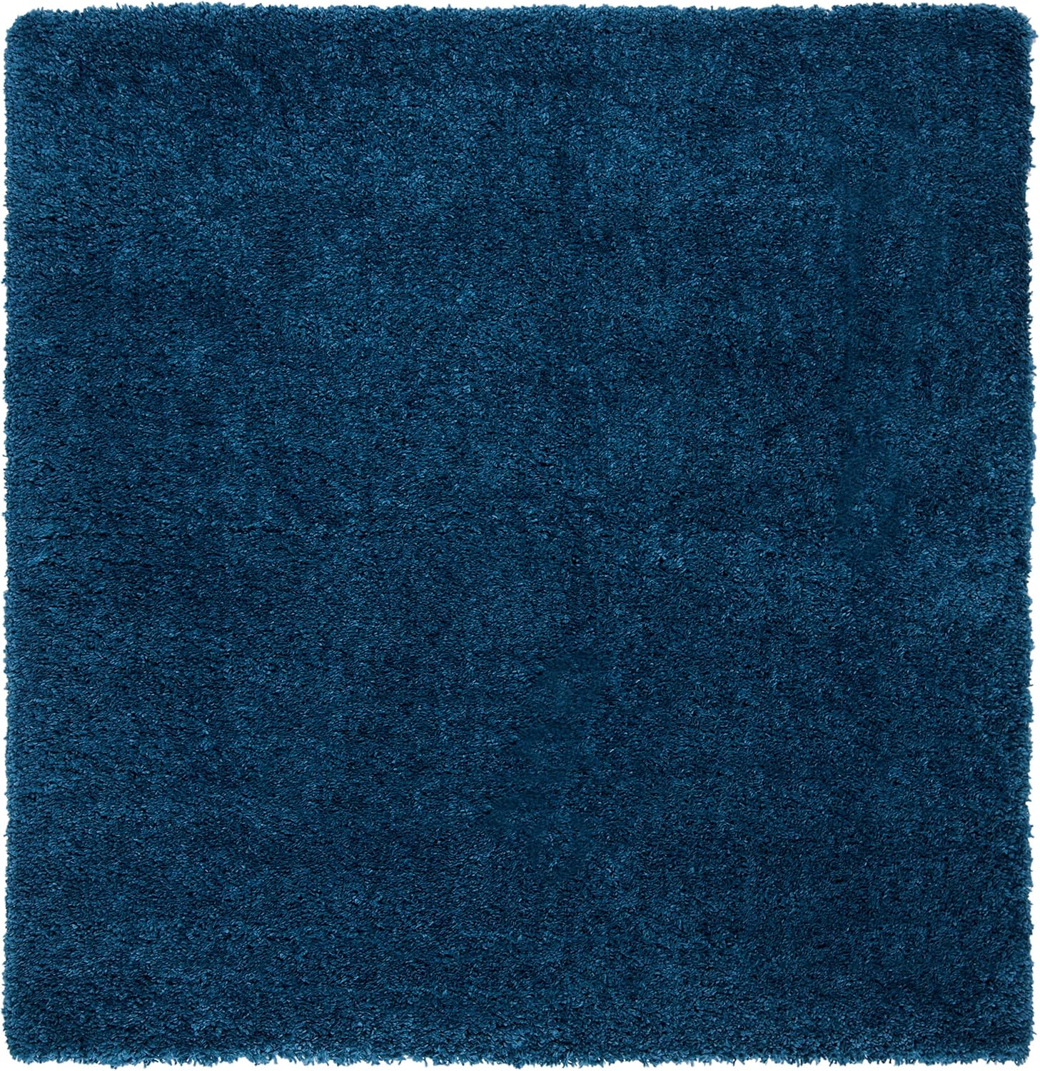 Safavieh Fontana Shag Clarisse 7 x 7 Blue Square Indoor Solid Area Rug - Image 3