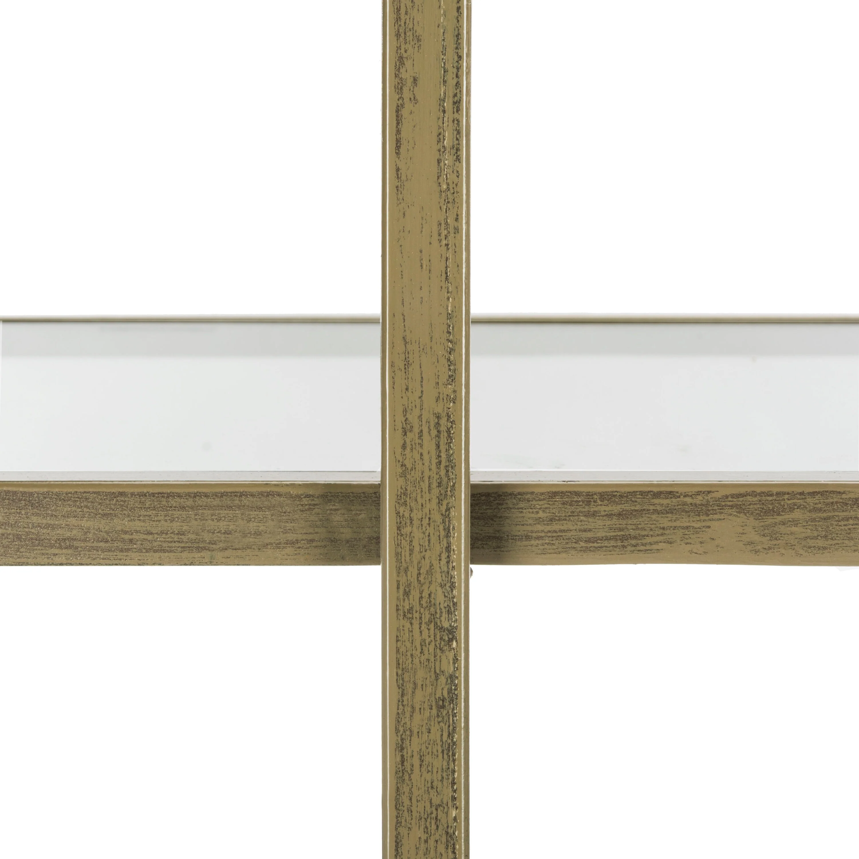 Safavieh Francis French Silver/Clear Metal Etagere - Image 3