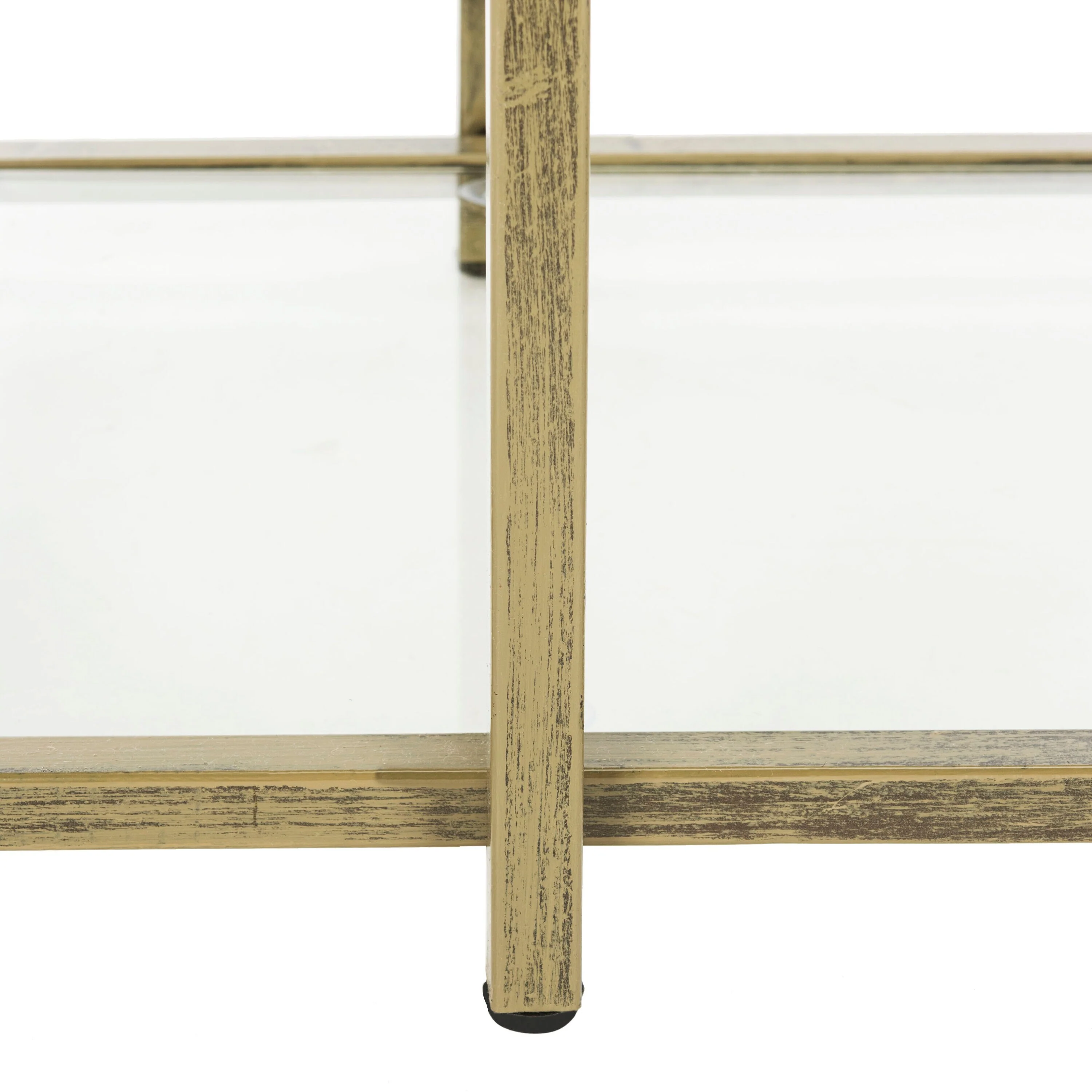 Safavieh Francis French Silver/Clear Metal Etagere - Image 5