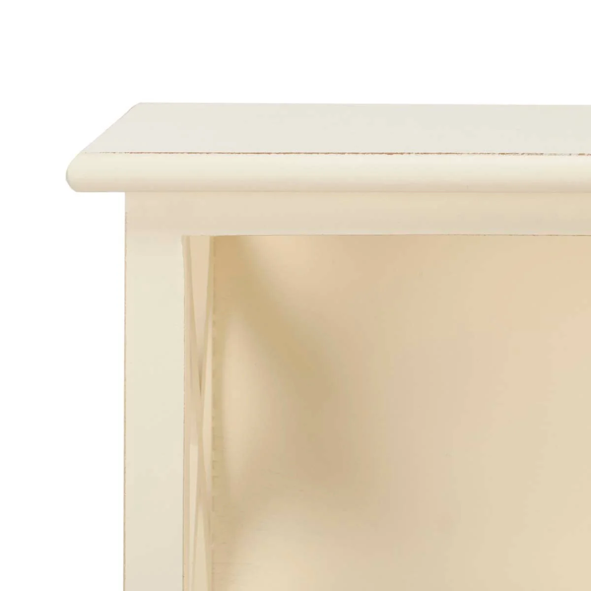 Safavieh Freya Hanging Storage Wall Rack, White, 28 x 5.9 x 12 in - Image 3