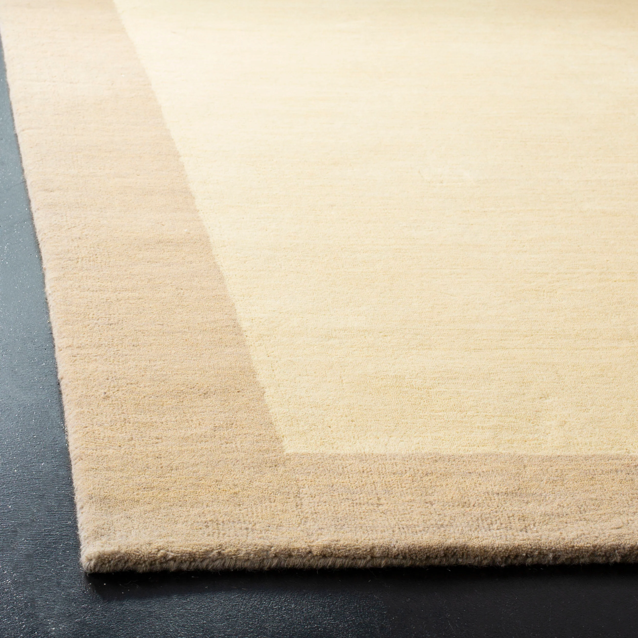 Safavieh Himalaya Nanga 2 ft x 8 ft Ivory/Beige Indoor Border Handcrafted Wool Runner Rug - Image 2