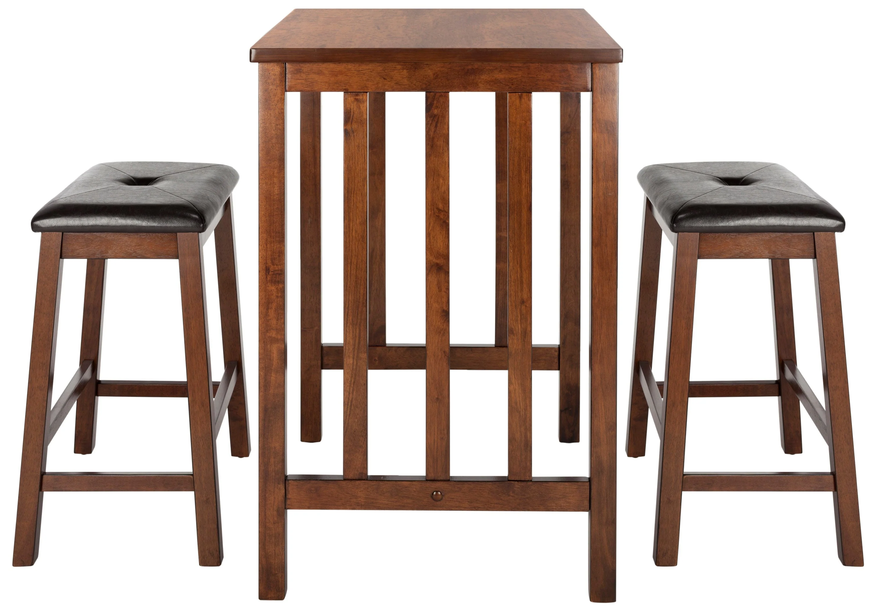 Safavieh Ilana Chestnut Dining Set with Counter Height Table - Image 2