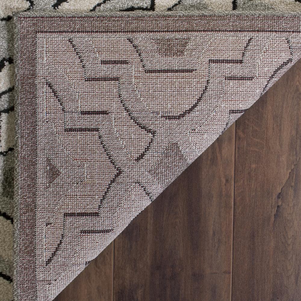 Safavieh Laval 6 x 9 Ivory/Gray Indoor/Outdoor Geometric Area Rug - Image 4