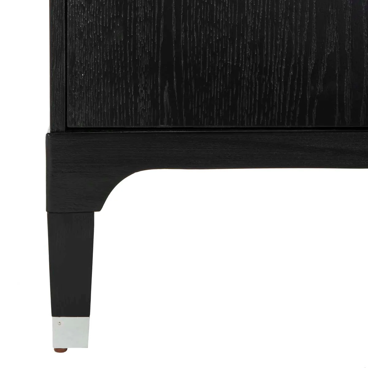 Safavieh Lorna 3-Drawer Black Nightstand, 30 x 19 x 28 in. - Image 6